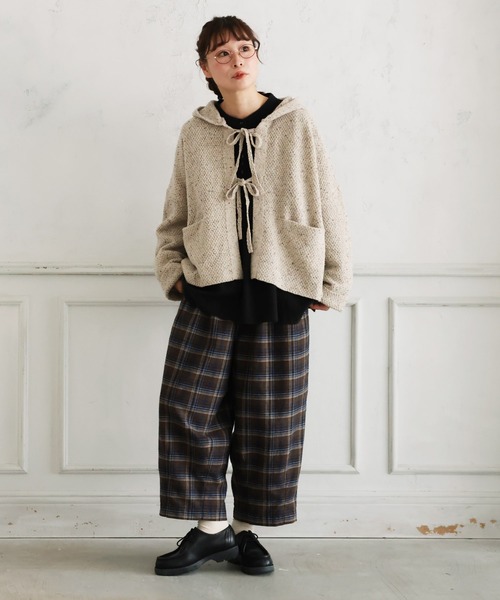 soulberry（ソウルベリー） カーディガン 秒で可愛い、結ぶニット