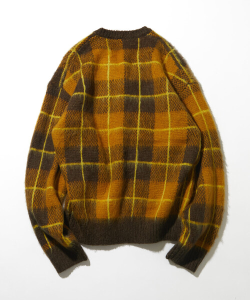 NAUTICA（ノーティカ） セーター ニット モヘア混 ウインドウ チェック