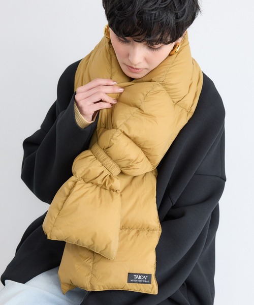 TAION（タイオン） マフラー ストール 「TAION」ボリュームダウン