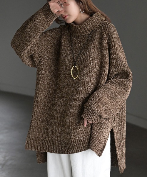 HUG.U（ハグユー） ニット セーター しっとり。チクチクしない モール