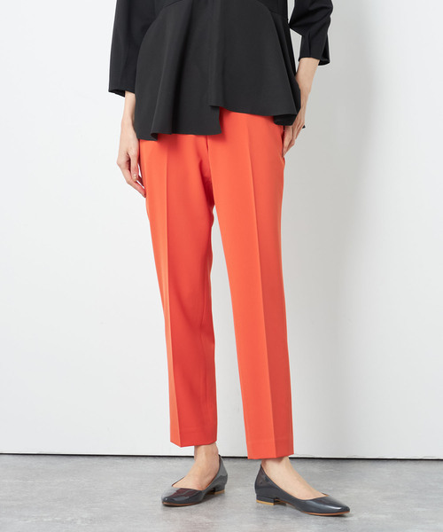 「A/C DESIGN BY ALPHA CUBIC」 スラックス 64 オレンジ レディース_画像2