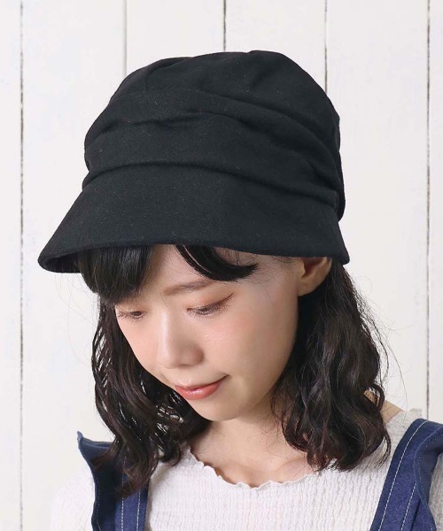 Bleu Bleuet（ブルーブルーエ） 帽子 キャスケット ふんわり