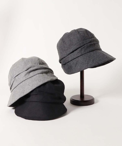 Bleu Bleuet（ブルーブルーエ） 帽子 キャスケット ふんわり