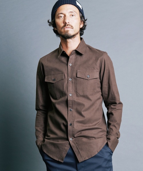 Magine（マージン） 長袖シャツ 44 ブラック メンズ : ZOZOTOWN Yahoo