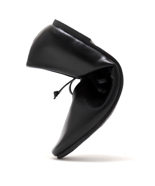 「SOROTTO」 バレエシューズ 22.5cm ブラック レディース_画像2