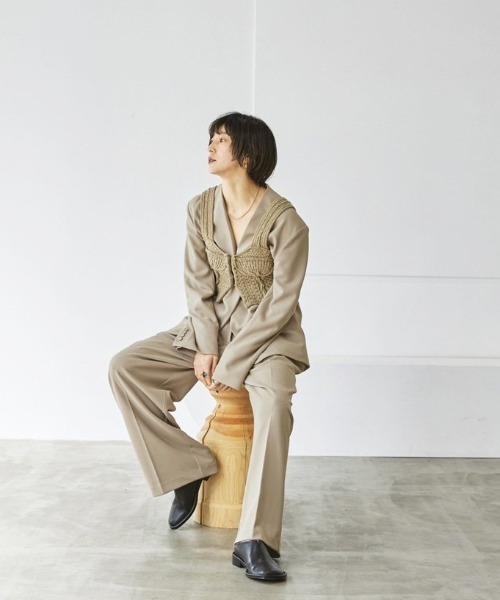 【TODAYFUL】ジャケット・パンツ セットアップ36 TODAYFUL 「TODAYFUL」 テーラードジャケット 36inch グレー