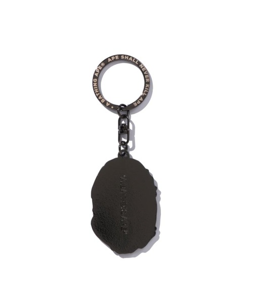 A BATHING APE（アベイシングエイプ） キーホルダー APE HEAD METAL