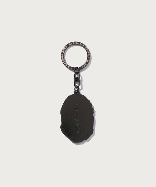 A BATHING APE（アベイシングエイプ） キーホルダー APE HEAD METAL
