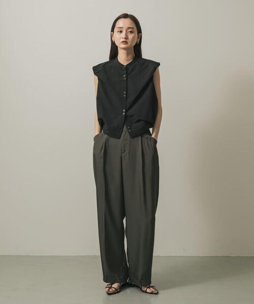 「SENSE OF PLACE by URBAN RESEARCH」 パンツ SMALL チャコールグレー レディース_画像6