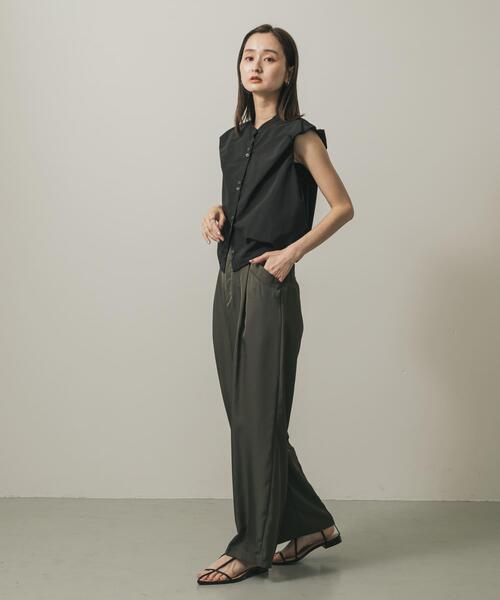 「SENSE OF PLACE by URBAN RESEARCH」 パンツ SMALL チャコールグレー レディース_画像7