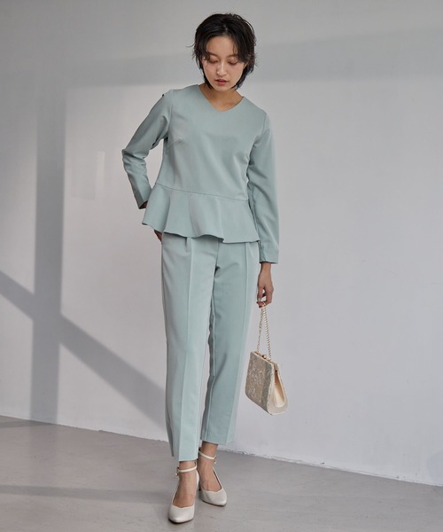 「Dorry Doll」 スラックス L ミント レディース_画像5
