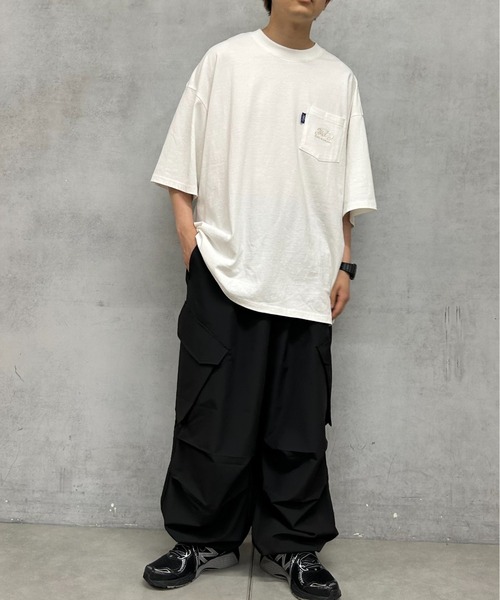 「WHO'S WHO gallery」 半袖Tシャツ FREE チャコールグレー メンズ_画像5