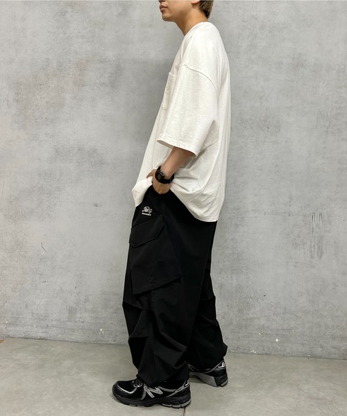 「WHO'S WHO gallery」 半袖Tシャツ FREE チャコールグレー メンズ_画像7