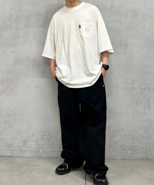 「WHO'S WHO gallery」 半袖Tシャツ FREE チャコールグレー メンズ_画像8