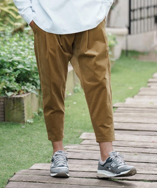 「CAMBIO」 コーデュロイパンツ M ダークブラウン メンズ_画像2