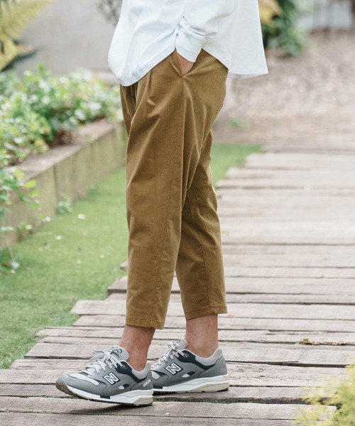 「CAMBIO」 コーデュロイパンツ M ダークブラウン メンズ_画像3