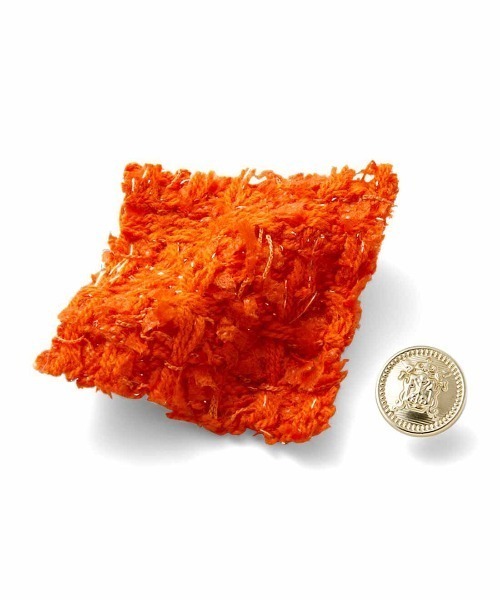 「IEDIT」 ニットカーディガン LL ネイビー レディース_画像9