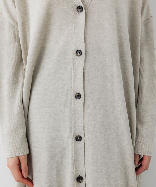 「CITY TOKYO」 ニットカーディガン FREE ダークグレー レディース_画像7