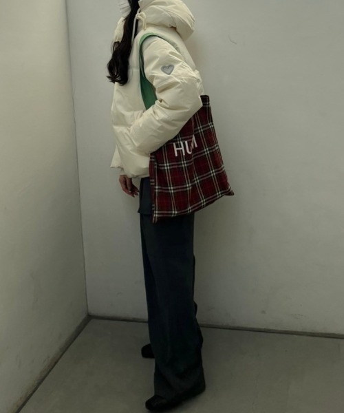 「nemne store」 ブルゾン MEDIUM グレー レディース_画像4