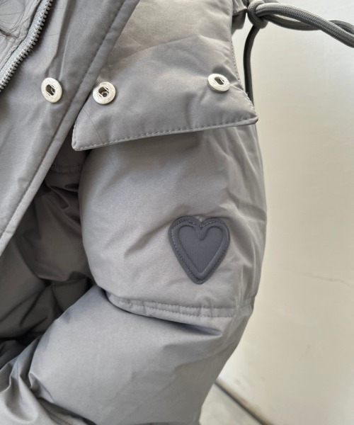 「nemne store」 ブルゾン MEDIUM グレー レディース_画像6