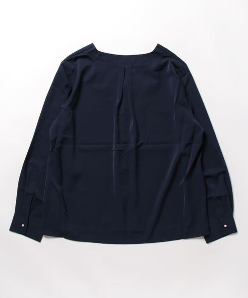 「natural couture」 長袖ブラウス FREE グレイッシュベージュ レディース_画像4