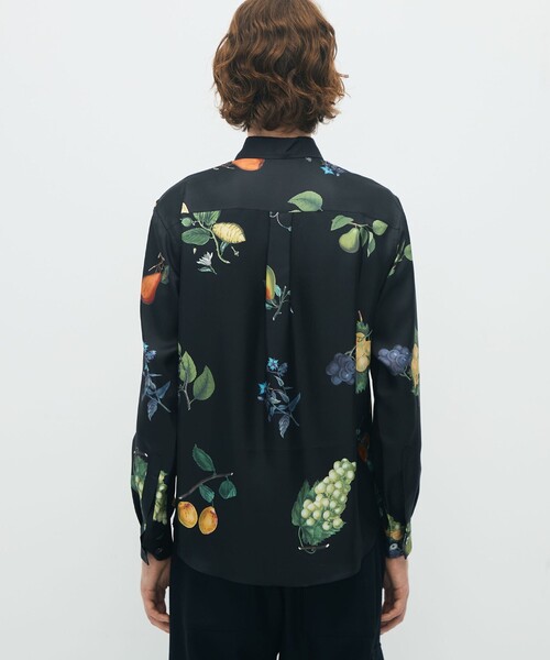 美品  CABaN 長袖ロングシャツ    レディース S CABaN（キャバン） 長袖シャツ S ホワイト系その他 レディース