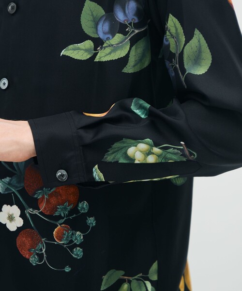 美品  CABaN 長袖ロングシャツ    レディース S CABaN（キャバン） 長袖シャツ S ホワイト系その他 レディース