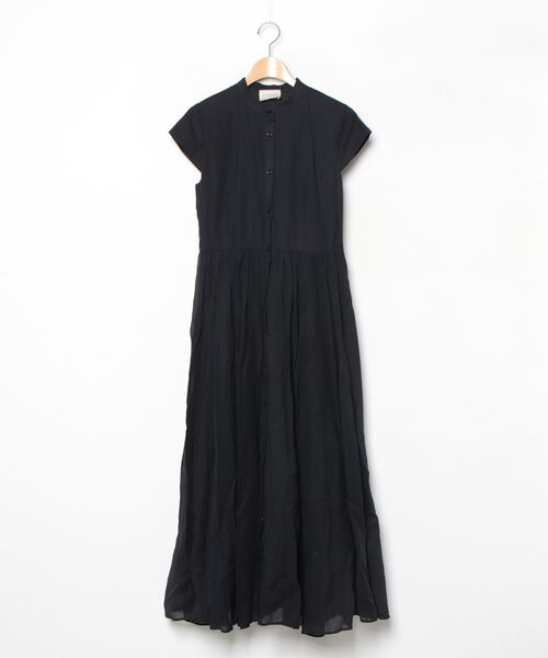「UNITED ARROWS」 半袖ワンピース 38 ブラック レディース