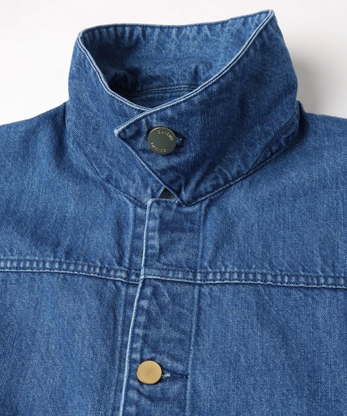 シ*プ様 【美品】CULLNI デニムジャケット　サイズ1 CULLNI クルニ / Front Fly Denim Minimum Jacket (blue)の通販