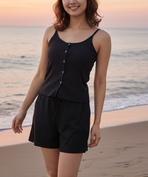 OceanPacific レディース キャミ＆ショートパンツ 水着2点セット Ocean Pacific（オーシャンパシフィック） 水着 「OP/オーピー」キャミ