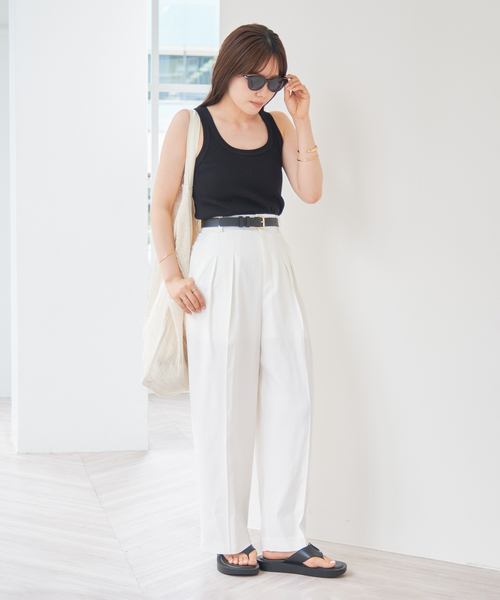 plage（プラージュ） パンツ 38 イエロー レディース : ZOZOTOWN Yahoo