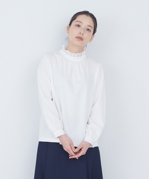 ADIEU TRISTESSE（アデュートリステス） tシャツ フリルカラーブラウス 