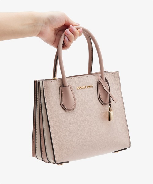 未使用品　MICHAEL KORS ピンク ホワイト ハンドバッグ2way MICHAEL KORS（マイケルコース） 2WAYバッグ FREE ピンク系その他