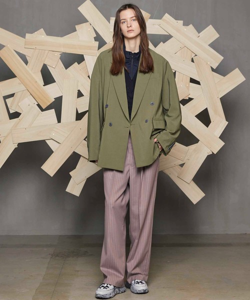「MAISON SPECIAL」 長袖ニット 1 ベージュ メンズの画像