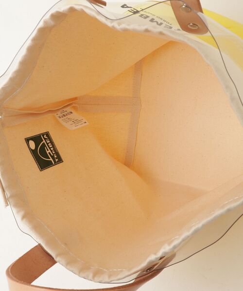 「TEMBEA」 ワンポイントハンドバッグ - イエロー レディース_画像4