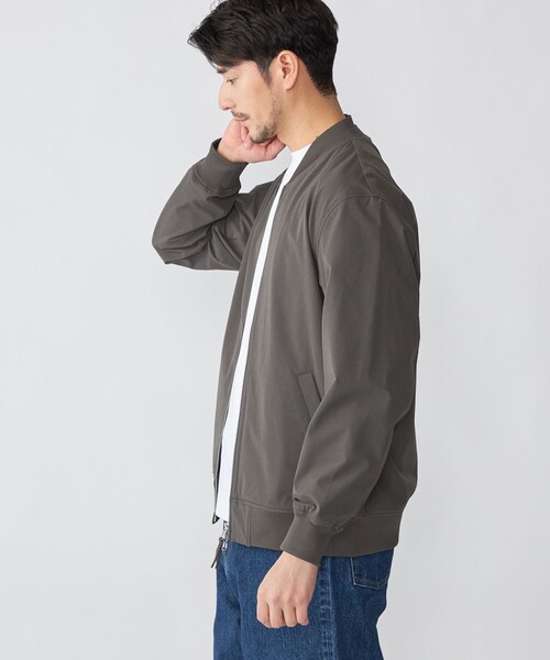 ★新品未使用品★ships シップス　フルジップ カットアウター　メンズ M SHIPS（シップス） ブルゾン アウター SHIPS:「撥水/UVカット」MA-1