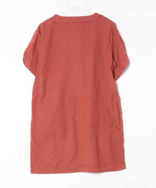 「t.yamai paris」 リボン半袖ワンピース 0 レッド レディース_画像2
