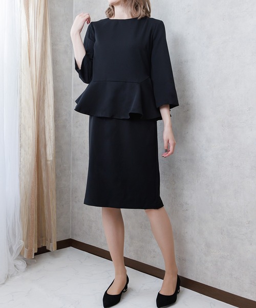 「DRESS LAB」 セットアップ M ブラック レディース_画像2