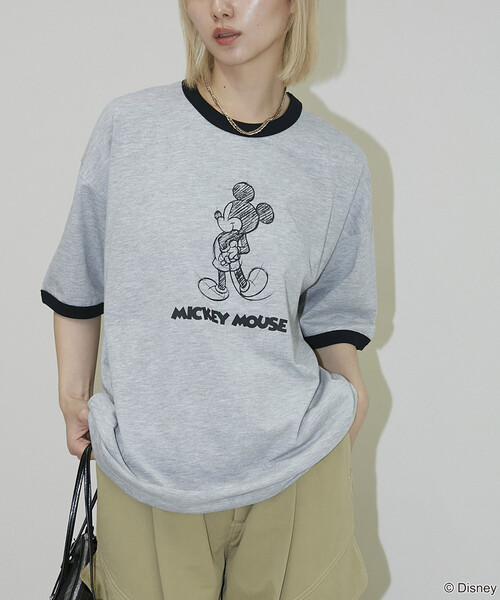PUBLUX（パブリュクス） tシャツ 「機能性素材」Mickey Mouse/ミッキー