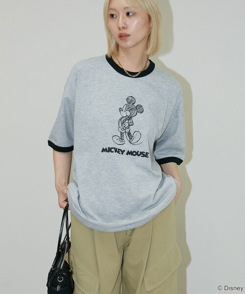 PUBLUX（パブリュクス） tシャツ 「機能性素材」Mickey Mouse/ミッキー