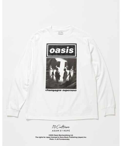 ADAM ET ROPE'（アダムエロペ） tシャツ 「oasis 10Culture / ADAM ET