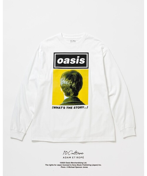 ADAM ET ROPE'（アダムエロペ） tシャツ 「oasis 10Culture / ADAM ET