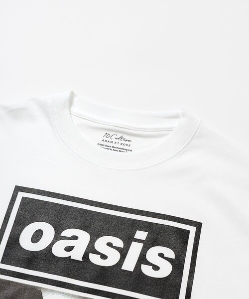ADAM ET ROPE'（アダムエロペ） tシャツ 「oasis 10Culture / ADAM ET