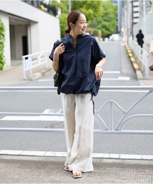 ☆新品ジャーナルスタンダードハードマンズリネンコットンフレンチスリーブスキッパー JOURNAL STANDARD｜《追加》ハードマンズリネンコットンフレンチ