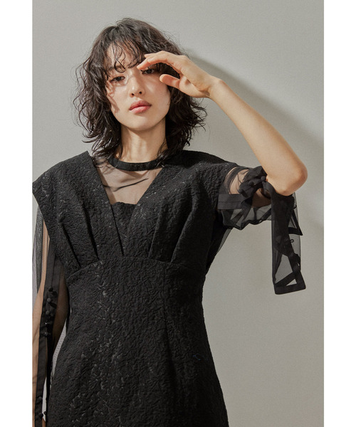 「niana」 コンビワンピース M ブラック レディース_画像5