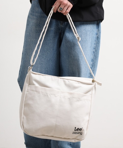 Lee（リー） ショルダーバッグ LEE帆布ロゴショルダー メンズ
