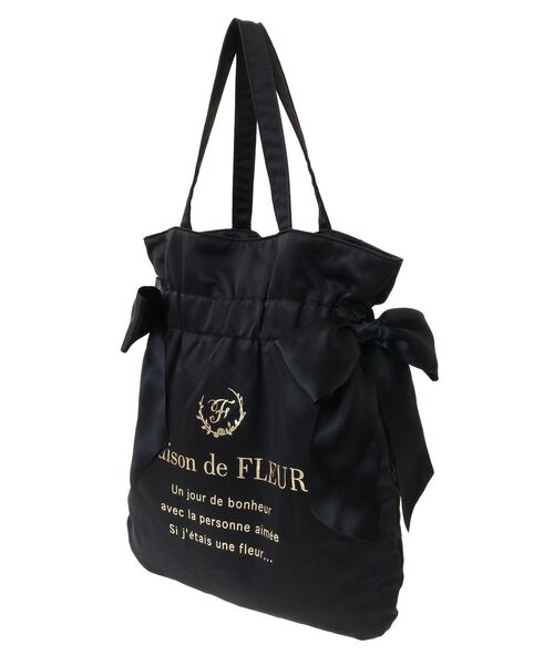「Maison de FLEUR」 トートバッグ FREE ブラック レディース_画像5