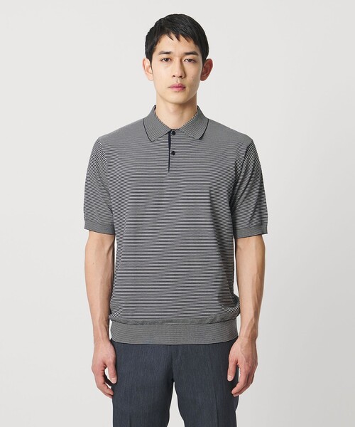 UNITED ARROWS ニットポロシャツ ✴︎未使用 UNITED ARROWS（ユナイテッドアローズ） ポロシャツ ショートスリーブ
