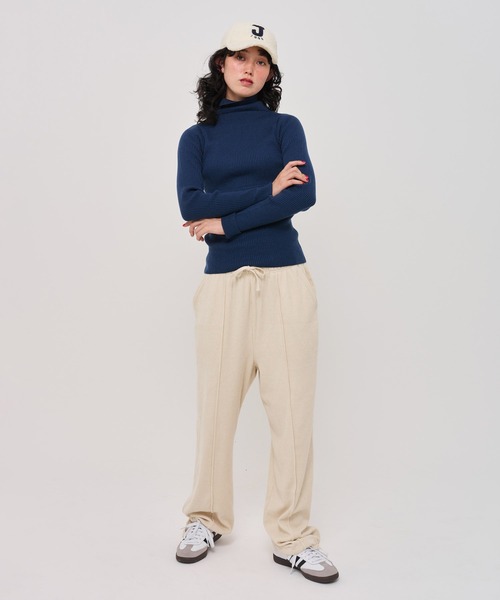 「TINA:JOJUN」 イージーパンツ M グレー レディース_画像5