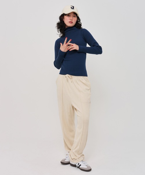 「TINA:JOJUN」 イージーパンツ M グレー レディース_画像8